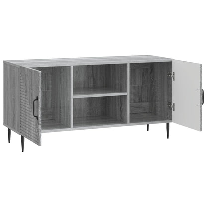 Mobile TV Grigio Sonoma 102 x 34,5 x 50 cm Legno ingegnerizzato | homemem39
