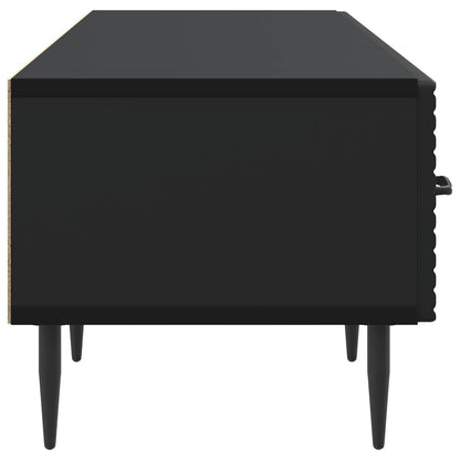 Mobile TV Nero 147 x 34,5 x 30 cm Legno ingegnerizzato | homemem39