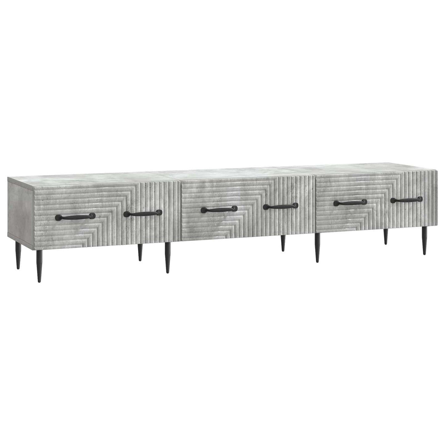 Mobile TV con cassetto Grigio Cemento 147 x 34,5 x 30 cm