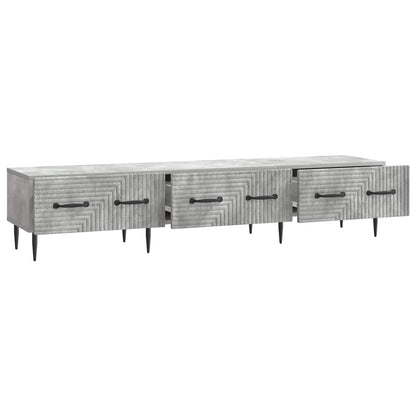 Mobile TV con cassetto Grigio Cemento 147 x 34,5 x 30 cm