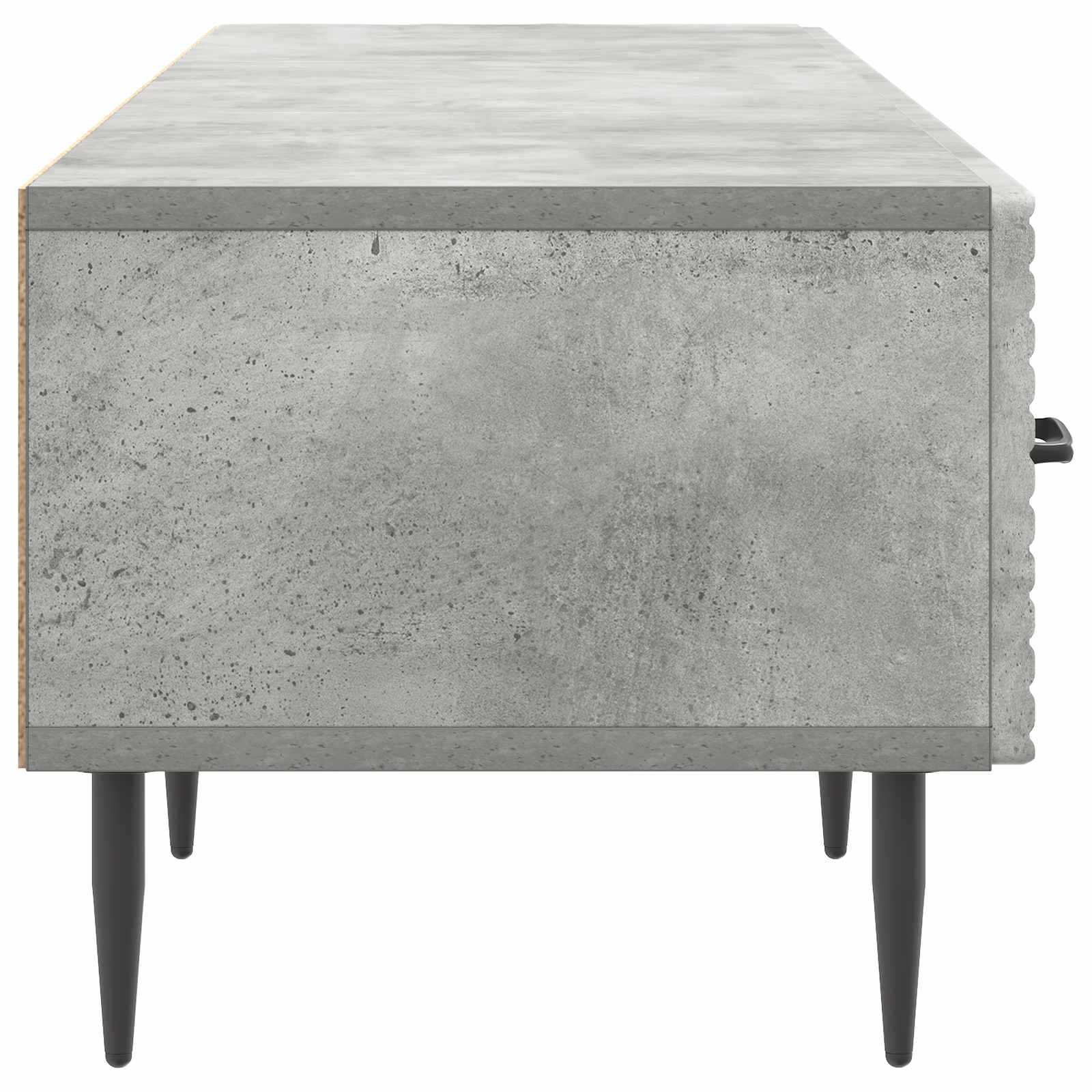 Mobile TV con cassetto Grigio Cemento 147 x 34,5 x 30 cm | homemem39