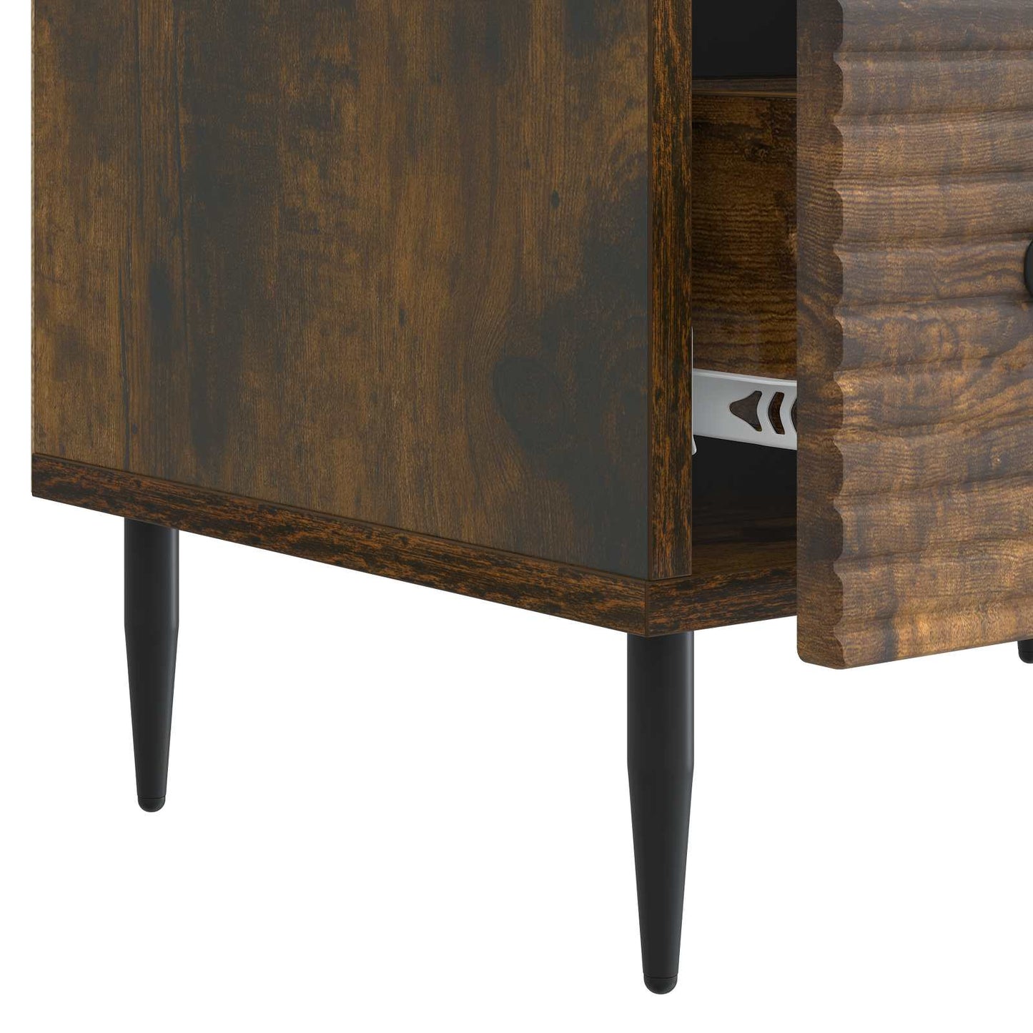 Mobile TV Rovere Fumo 147 x 34,5 x 30 cm Legno ingegnerizzato