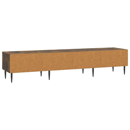 Mobile TV Rovere Fumo 147 x 34,5 x 30 cm Legno ingegnerizzato | homemem39