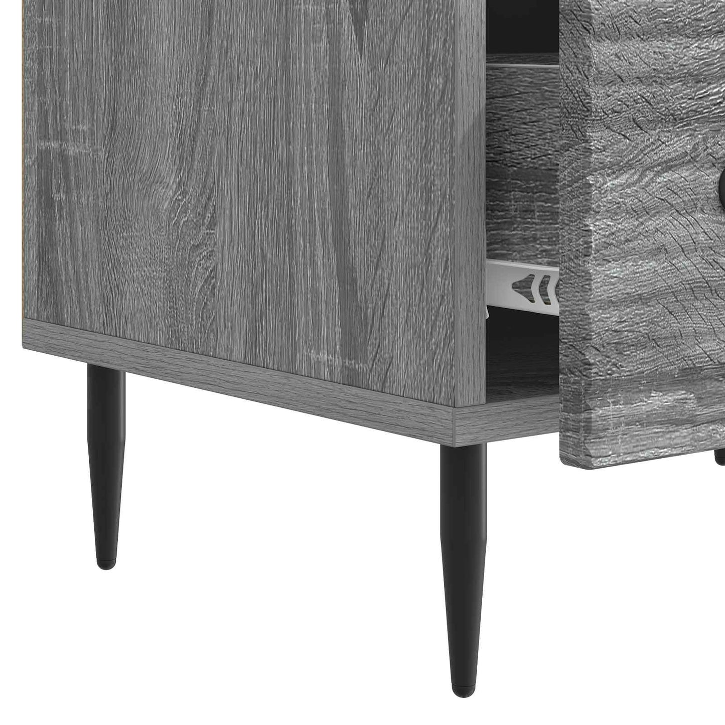 Mobile TV Grigio Sonoma 147 x 34,5 x 30 cm Legno ingegnerizzato | homemem39