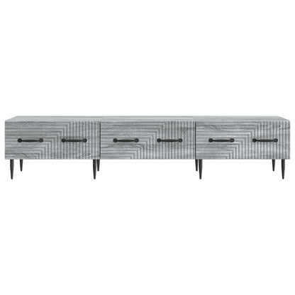 Mobile TV Grigio Sonoma 147 x 34,5 x 30 cm Legno ingegnerizzato | homemem39