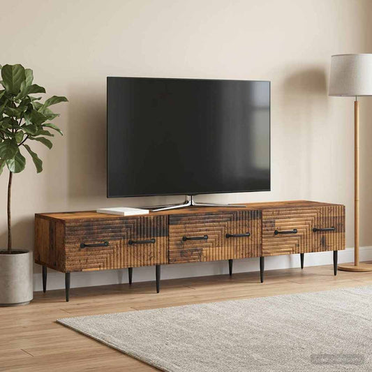Mobile TV Legno antico 147 x 34,5 x 30 cm Legno ingegnerizzato