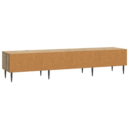 Mobile TV con cassetto Rovere Artigianale 147 x 34,5 x 30 cm | homemem39