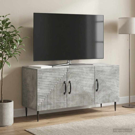 Mobile TV Grigio Cemento 99 x 34,5 x 50 cm Legno ingegnerizzato