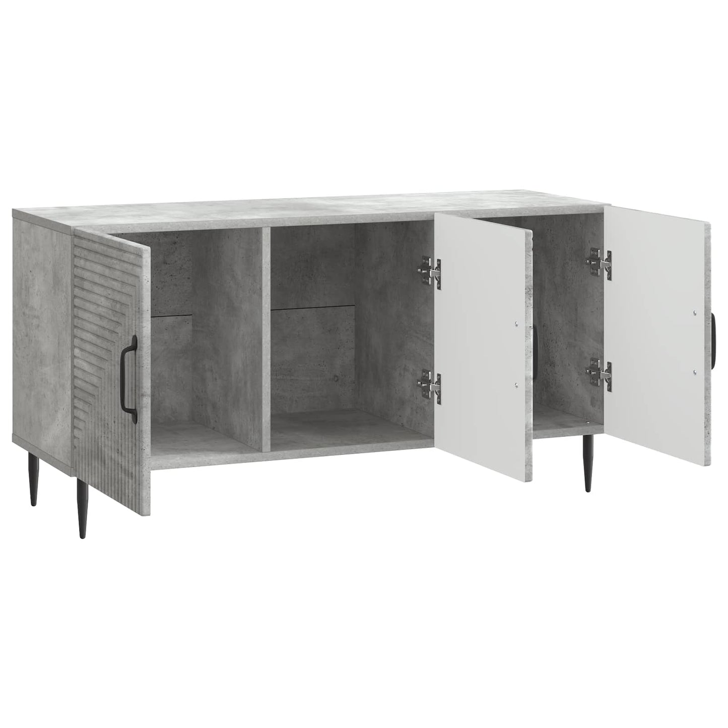 Mobile TV Grigio Cemento 99 x 34,5 x 50 cm Legno ingegnerizzato