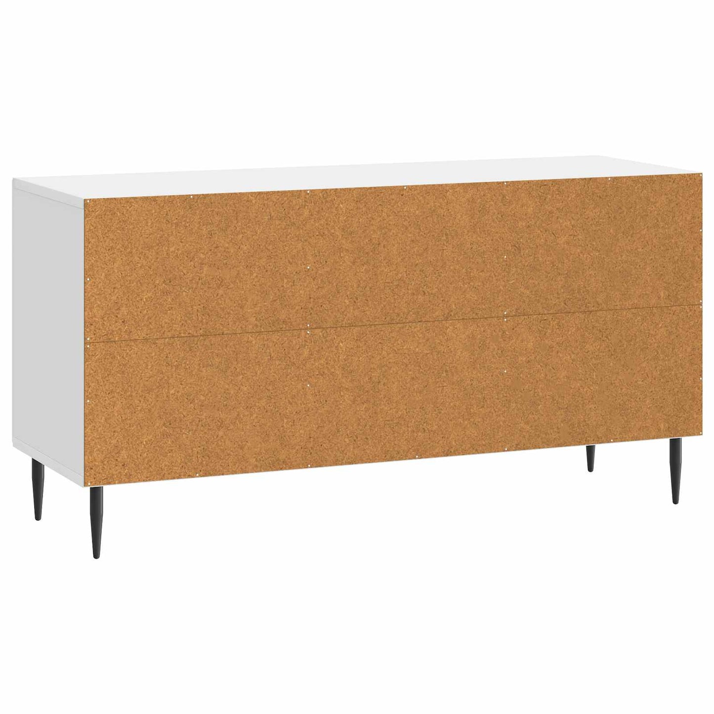 Mobile TV Bianco Lucido 99 x 34,5 x 50 cm Legno ingegnerizzato