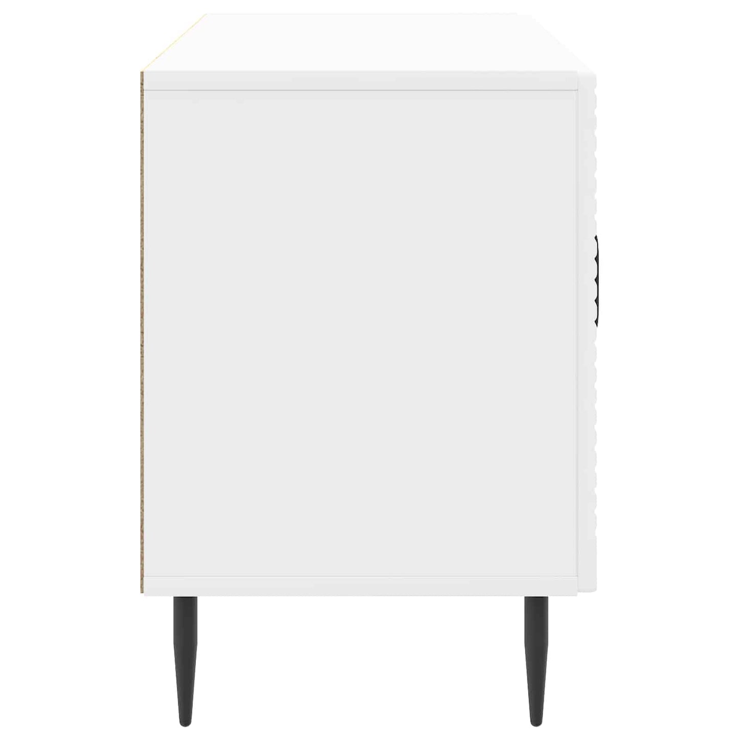 Mobile TV Bianco Lucido 99 x 34,5 x 50 cm Legno ingegnerizzato | homemem39