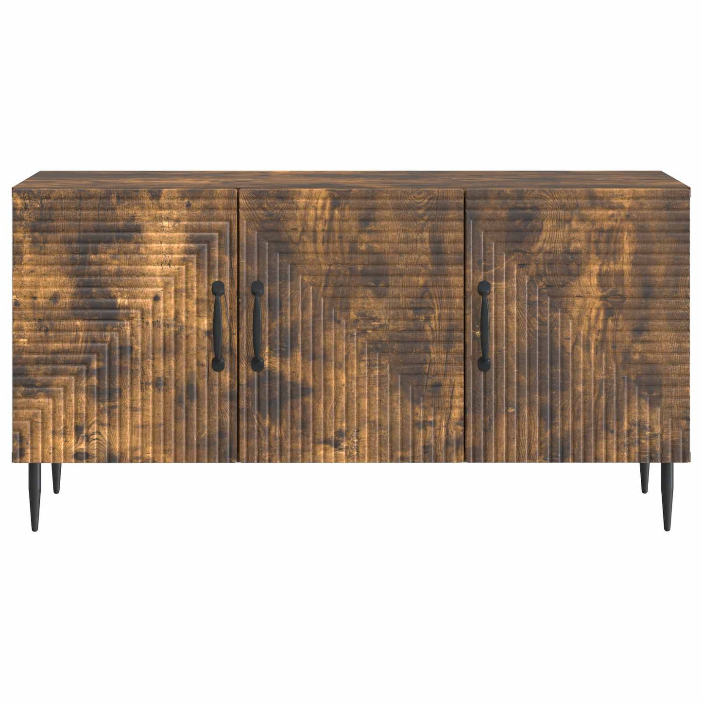 Mobile TV Rovere Fumo 99 x 34,5 x 50 cm Legno ingegnerizzato