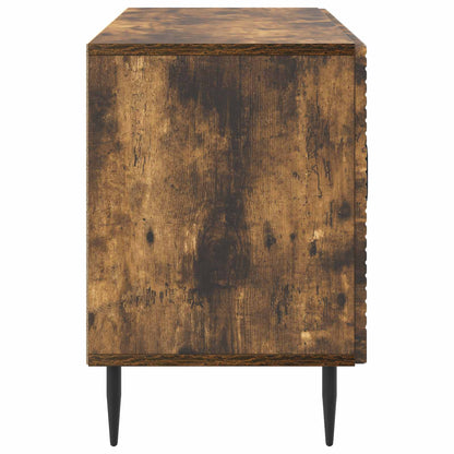 Mobile TV Rovere Fumo 99 x 34,5 x 50 cm Legno ingegnerizzato