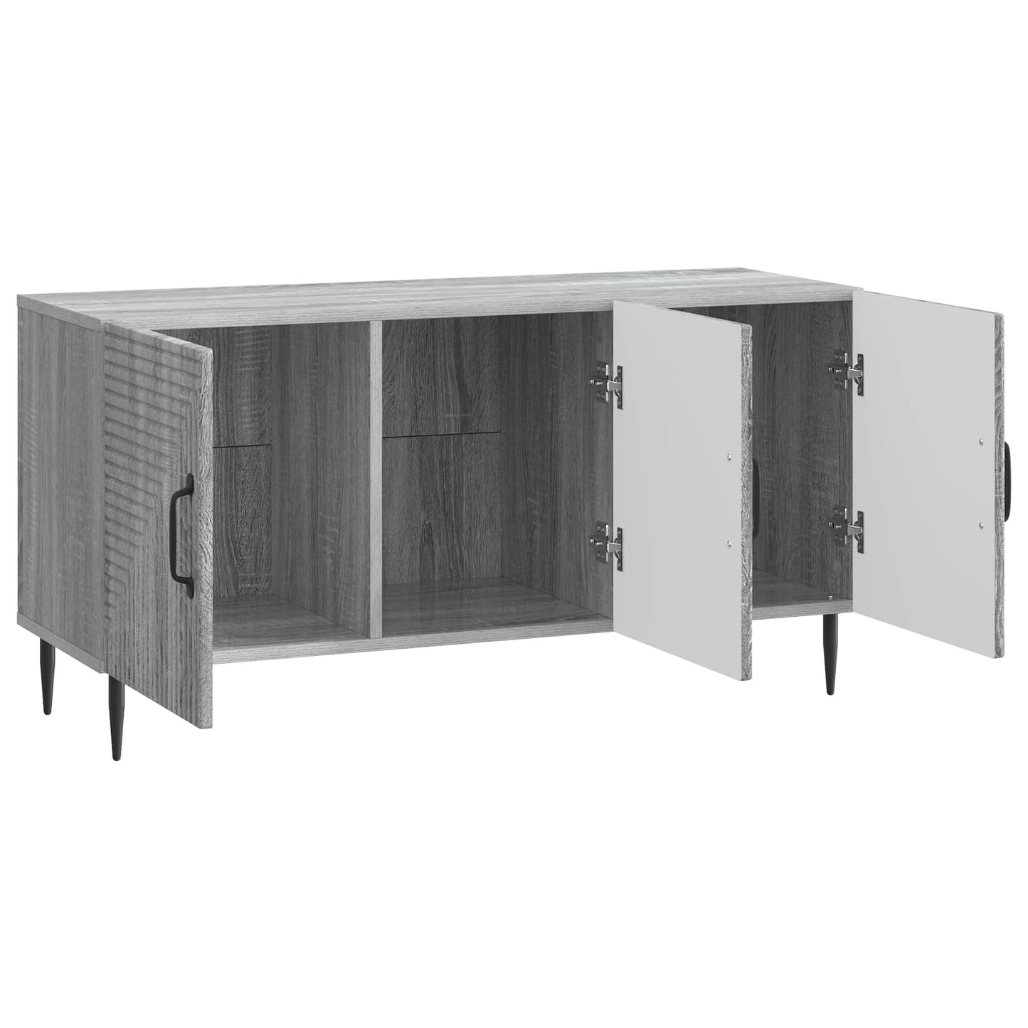 Mobile TV Grigio Sonoma 99 x 34,5 x 50 cm Legno ingegnerizzato | homemem39