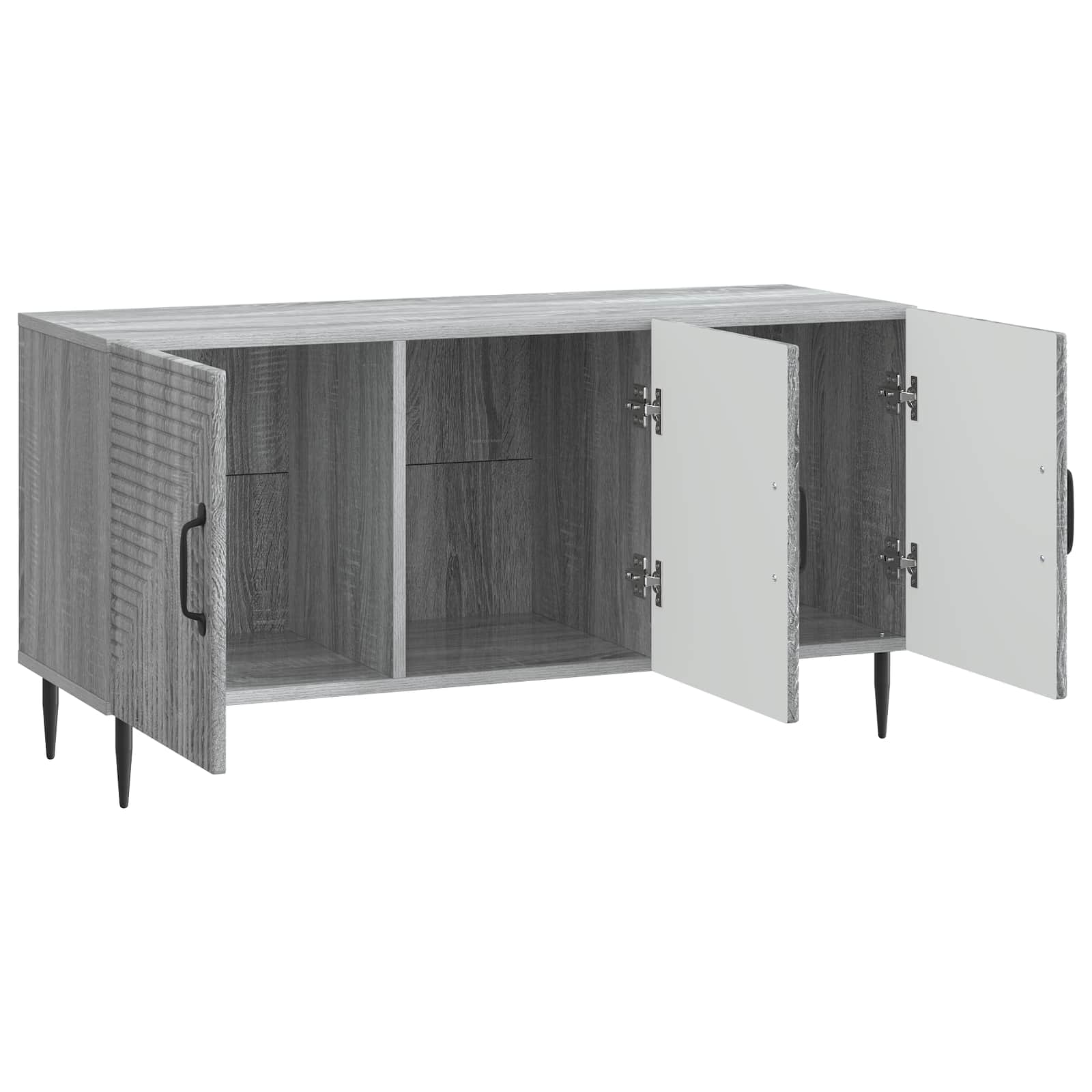 Mobile TV Grigio Sonoma 99 x 34,5 x 50 cm Legno ingegnerizzato | homemem39