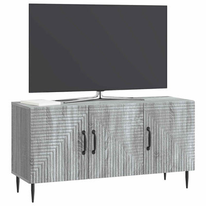 Mobile TV Grigio Sonoma 99 x 34,5 x 50 cm Legno ingegnerizzato | homemem39