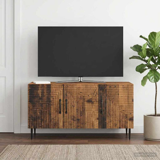Mobile TV Legno antico 99 x 34,5 x 50 cm Legno ingegnerizzato - homemem39