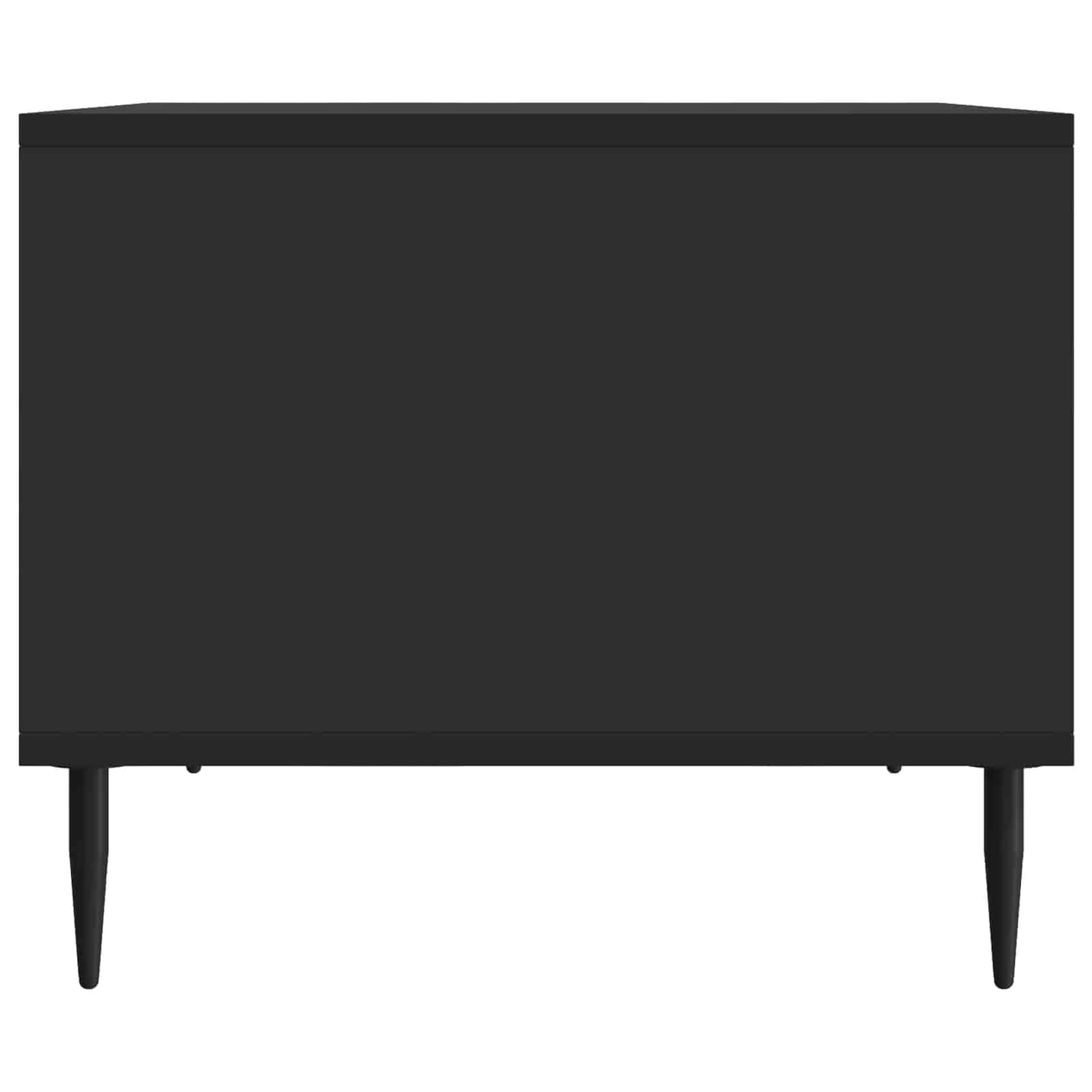 Tavolino da salotto Nero 90 x 50 x 40 cm Legno ingegnerizzato