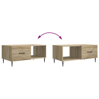 Tavolino da salotto Rovere Sonoma 90 x 50 x 40 cm | homemem39