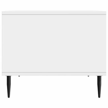 Tavolino da salotto Bianco Lucido 90 x 50 x 40 cm | homemem39