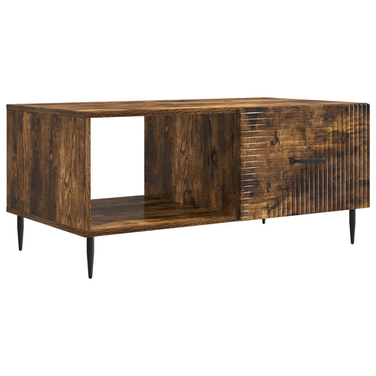 Tavolino da salotto Rovere Fumo 90 x 50 x 40 cm