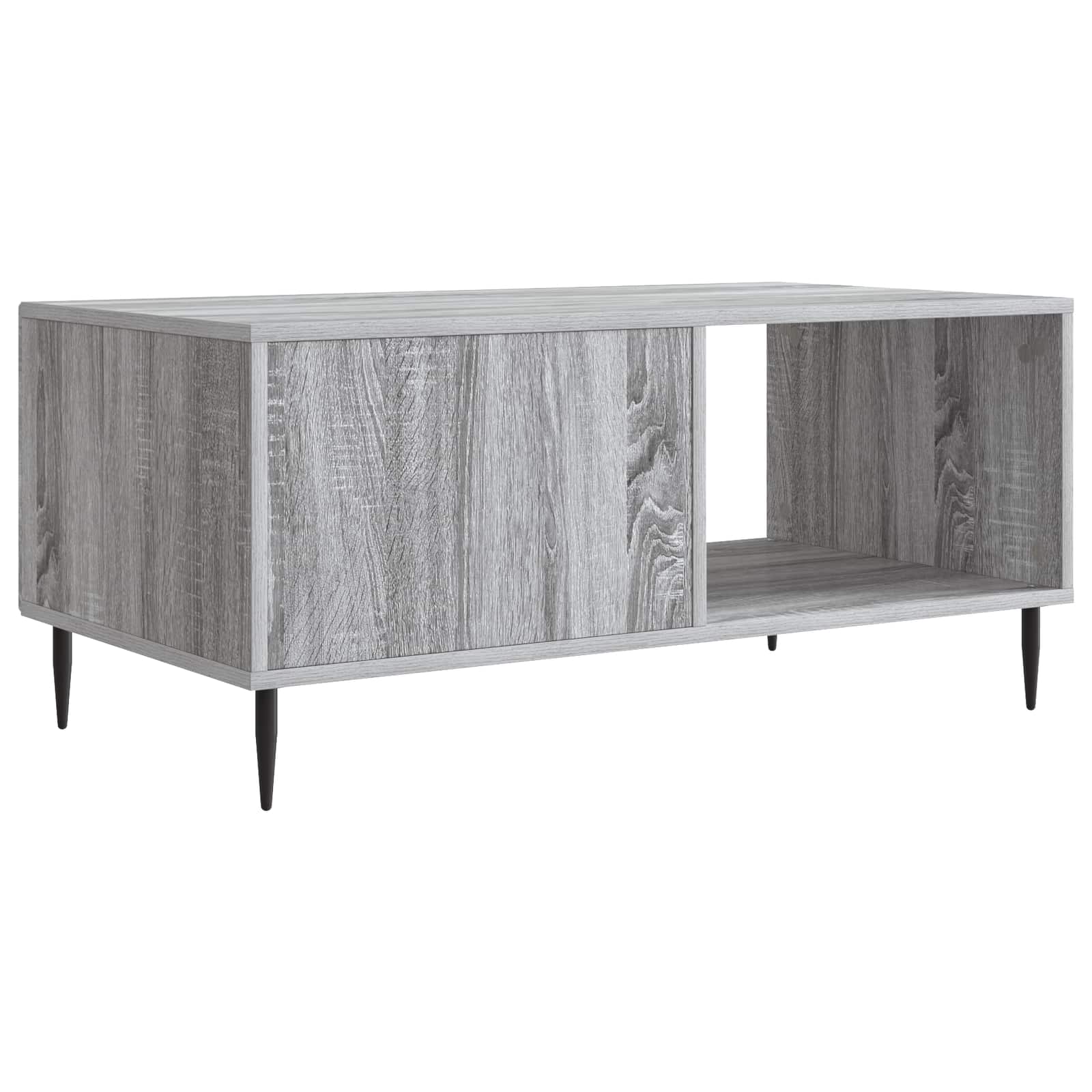 Tavolino da salotto Grigio Sonoma 90 x 50 x 40 cm | homemem39