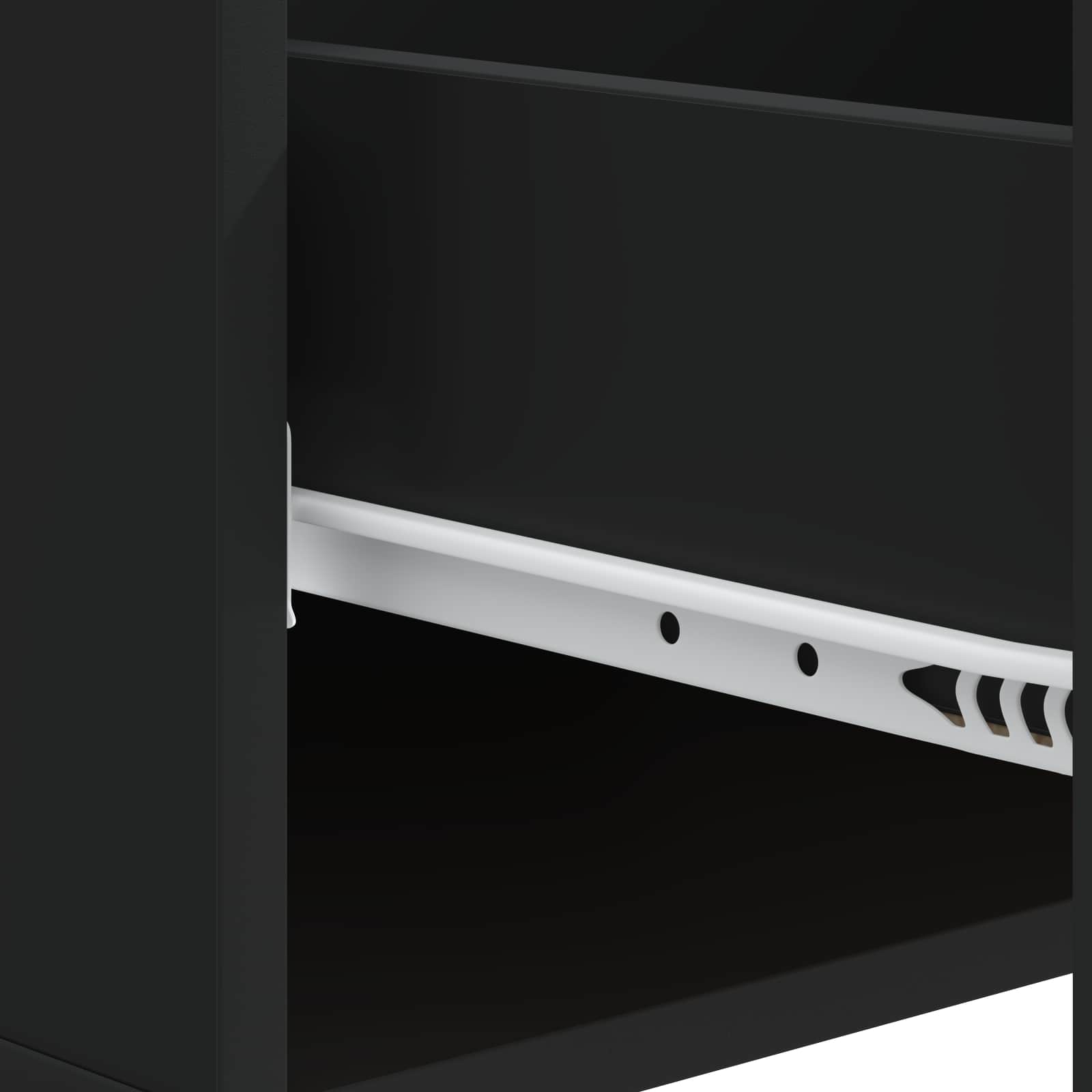 Tavolino da salotto Nero 49 x 50 x 40 cm Legno ingegnerizzato | homemem39