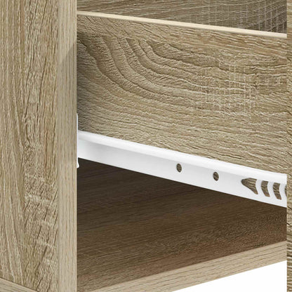 Tavolino da salotto con cassetto Rovere Sonoma 49 x 50 x 40 cm | homemem39