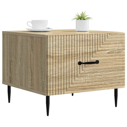Tavolino da salotto con cassetto Rovere Sonoma 49 x 50 x 40 cm | homemem39