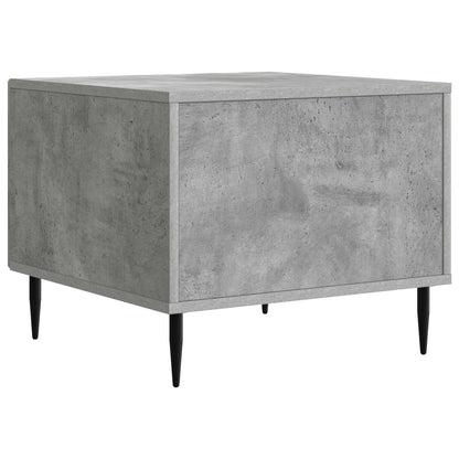 Tavolino da salotto con cassetto Grigio Cemento 49 x 50 x 40 cm | homemem39