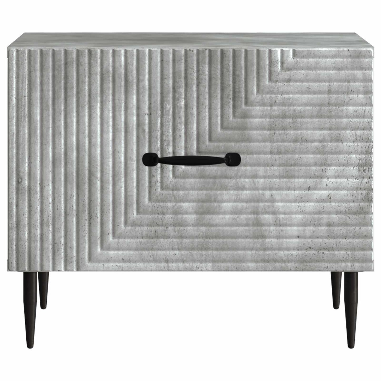 Tavolino da salotto con cassetto Grigio Cemento 49 x 50 x 40 cm | homemem39