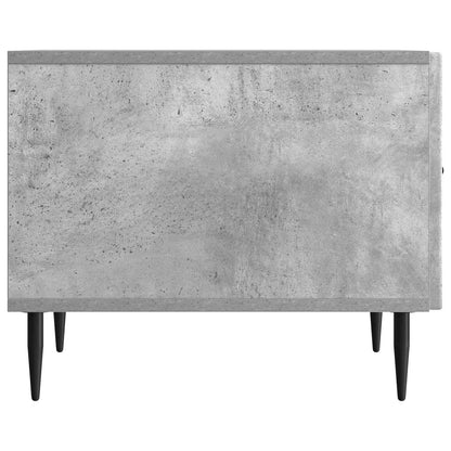 Tavolino da salotto con cassetto Grigio Cemento 49 x 50 x 40 cm | homemem39
