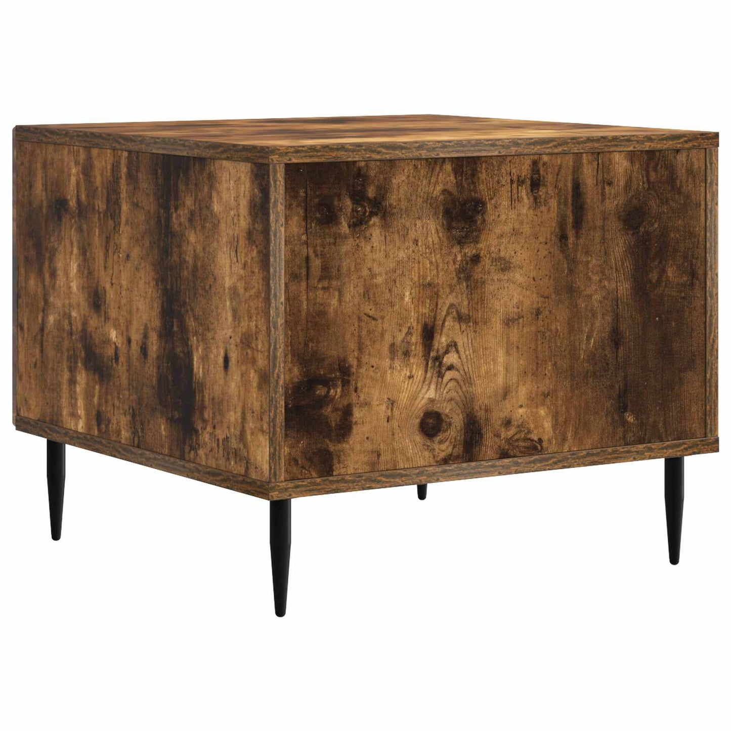 Tavolino da salotto con cassetto Rovere Fumo 49 x 50 x 40 cm