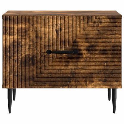 Tavolino da salotto con cassetto Rovere Fumo 49 x 50 x 40 cm | homemem39