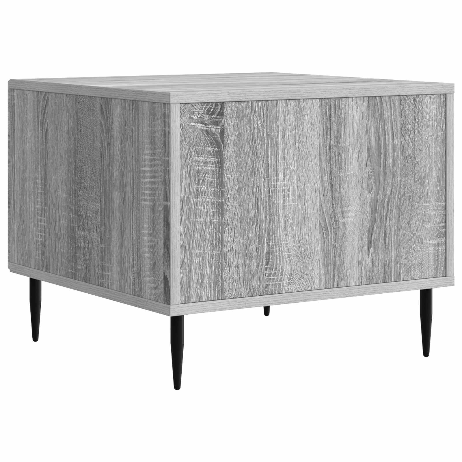 Tavolino da salotto con cassetto Grigio Sonoma 49 x 50 x 40 cm | homemem39