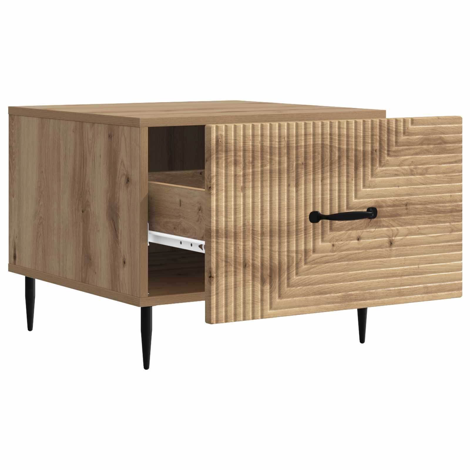 Tavolino da salotto Rovere Artigianale 49 x 50 x 40 cm | homemem39