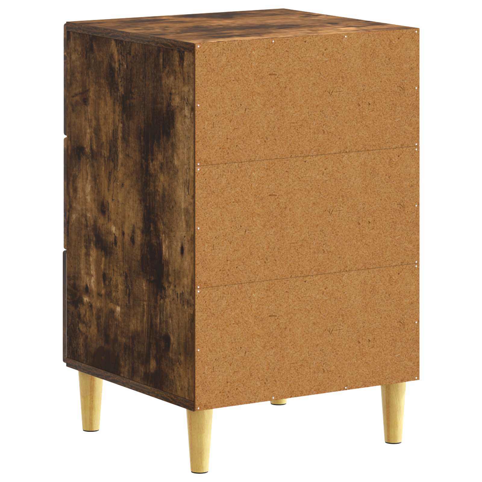 Comodino Rovere Fumo 43 x 39,5 x 66,5 cm Legno ingegnerizzato | homemem39
