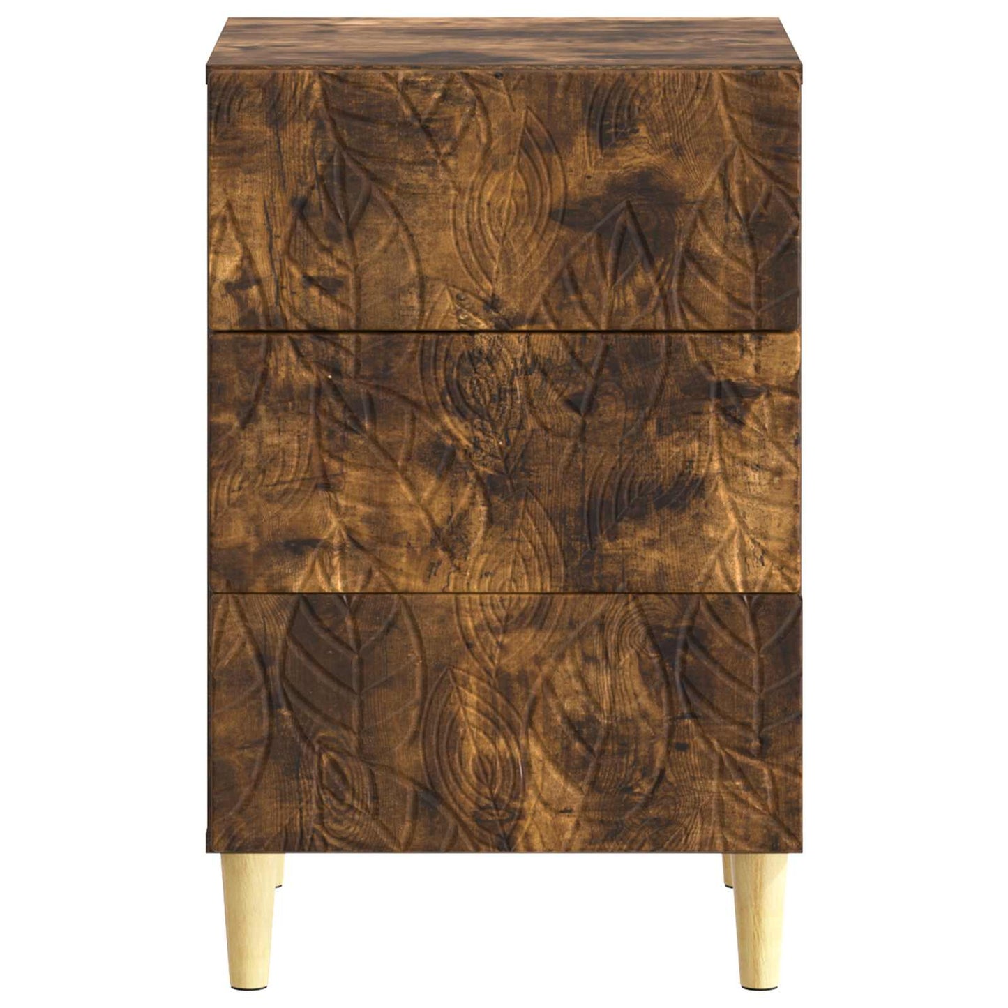 Comodino Rovere Fumo 43 x 39,5 x 66,5 cm Legno ingegnerizzato | homemem39
