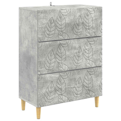 Mobile con Cassetti Grigio Cemento 66 x 34,5 x 90 cm | homemem39