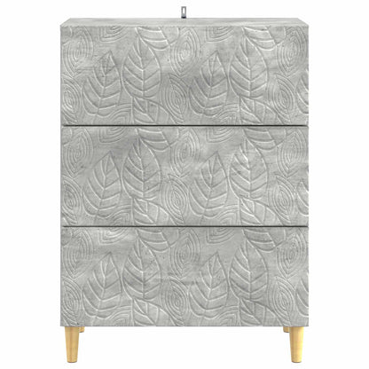 Mobile con Cassetti Grigio Cemento 66 x 34,5 x 90 cm | homemem39