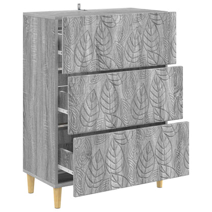 Mobile con Cassetti Sonoma grigio 66 x 34,5 x 90 cm | homemem39