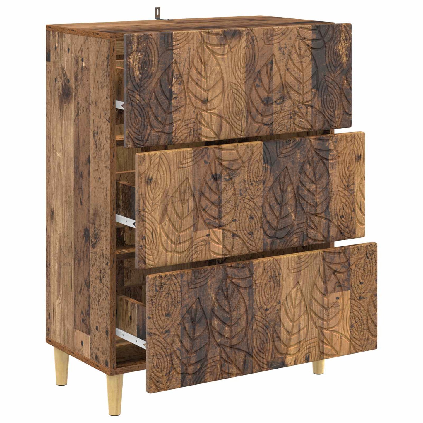 Mobile con Cassetti Legno antico 66 x 34,5 x 90 cm