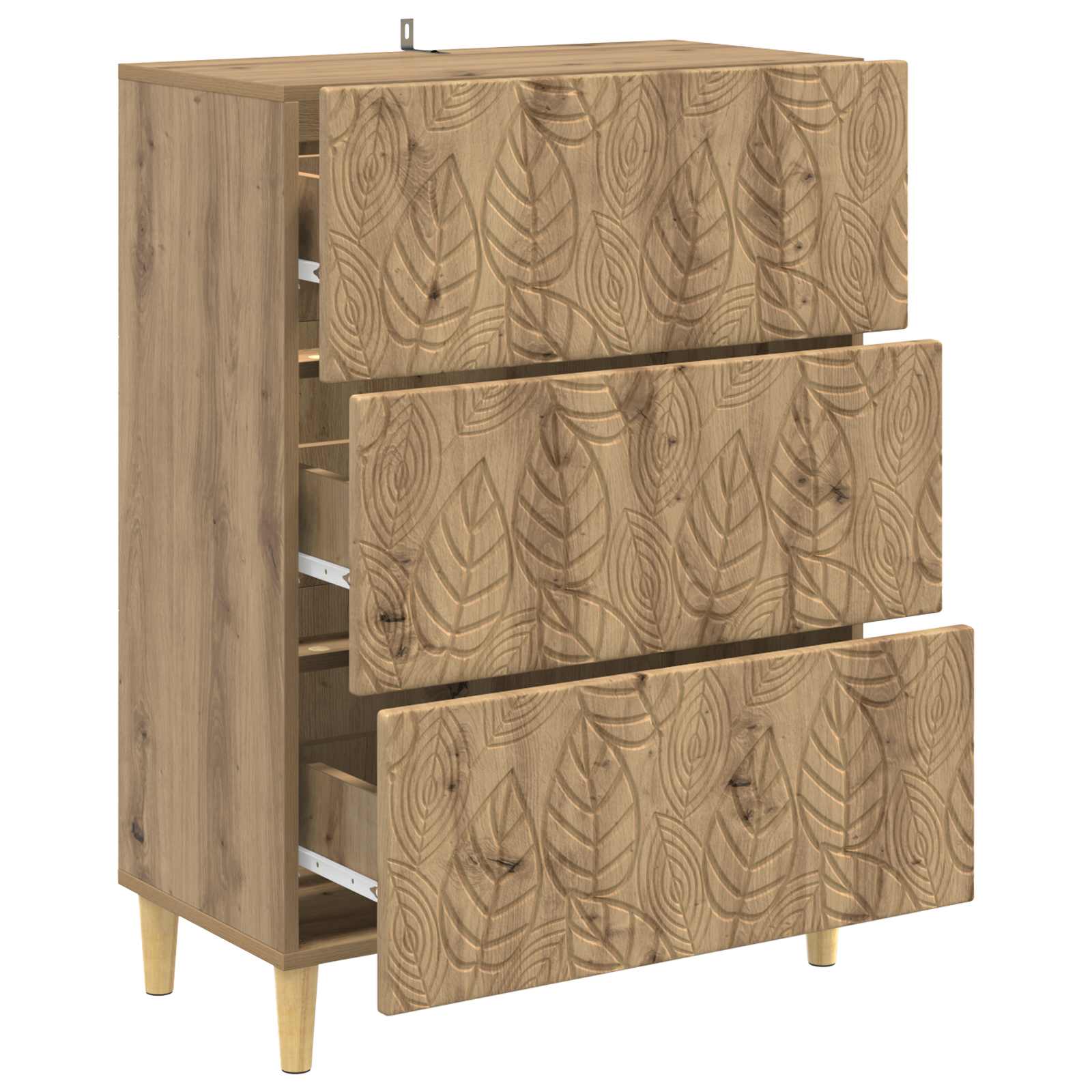 Mobile con Cassetti Rovere Artigianale 66 x 34,5 x 90 cm | homemem39
