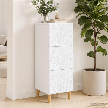 Mobile con Cassetti Bianco 33 x 34,5 x 90 cm