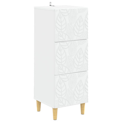 Mobile con Cassetti Bianco 33 x 34,5 x 90 cm | homemem39