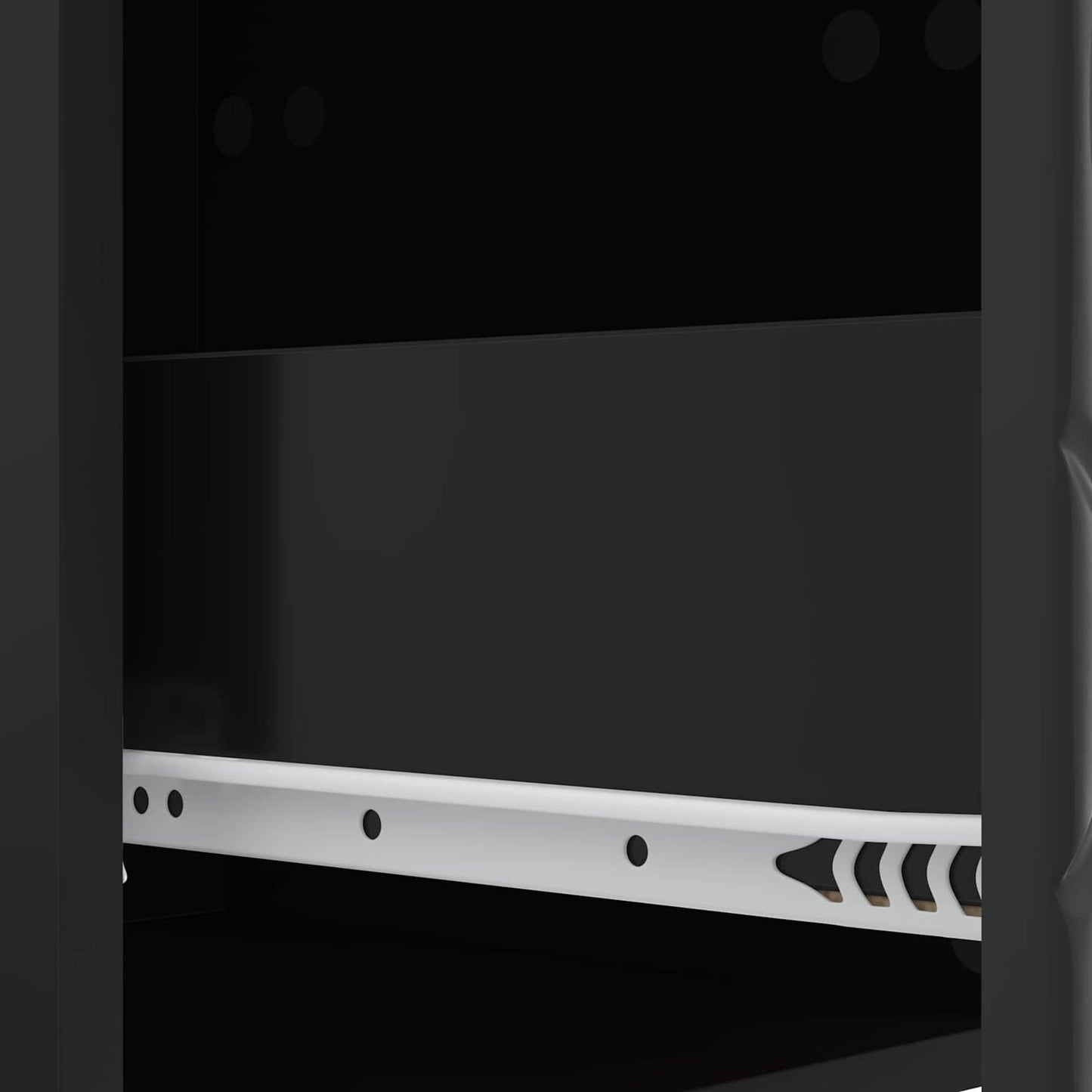 Mobile con Cassetti Nero 33 x 34,5 x 90 cm Legno ingegnerizzato | homemem39
