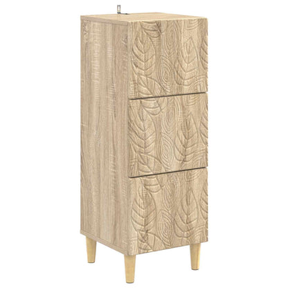 Mobile con Cassetti Rovere Sonoma 33 x 34,5 x 90 cm | homemem39