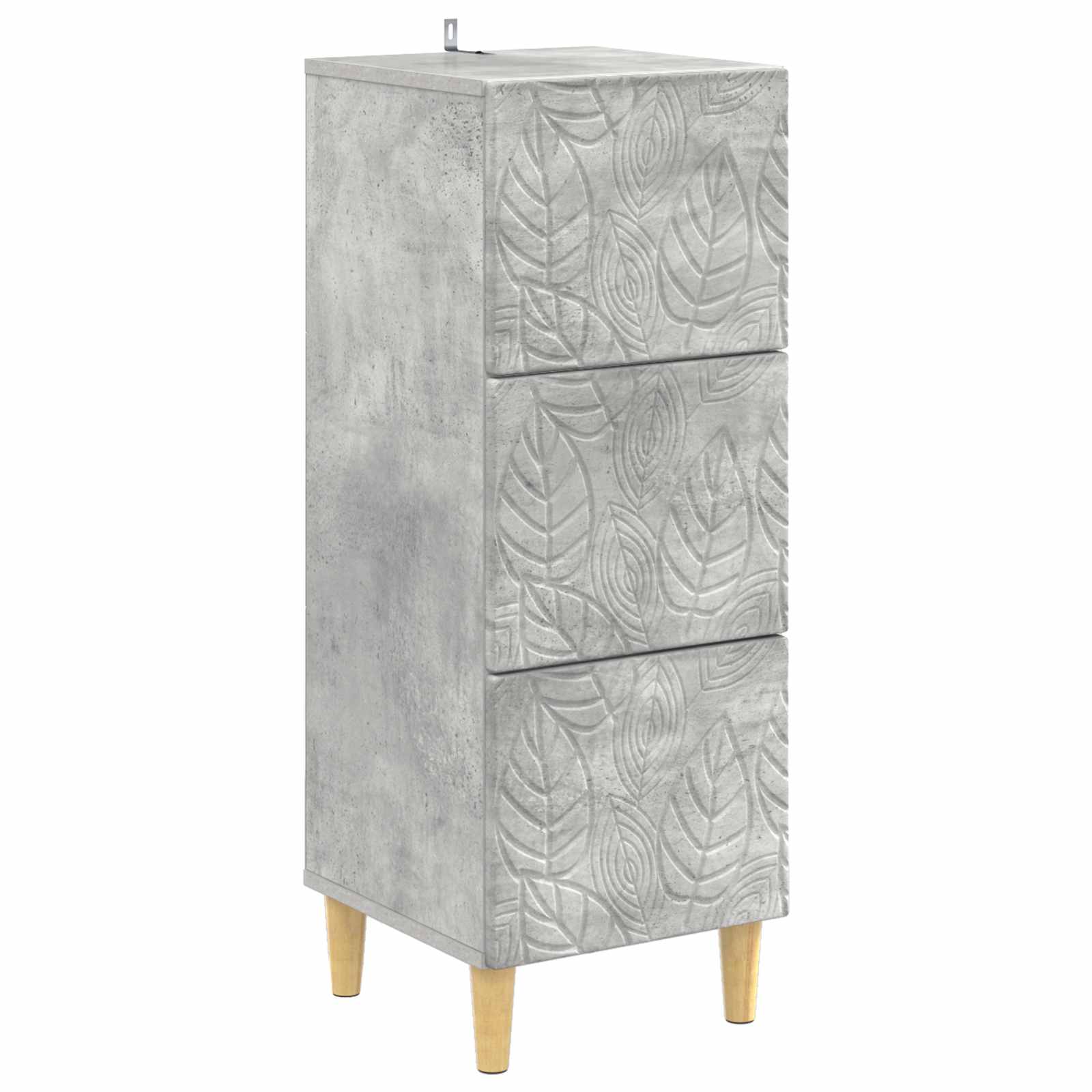 Mobile con Cassetti Grigio Cemento 33 x 34,5 x 90 cm | homemem39