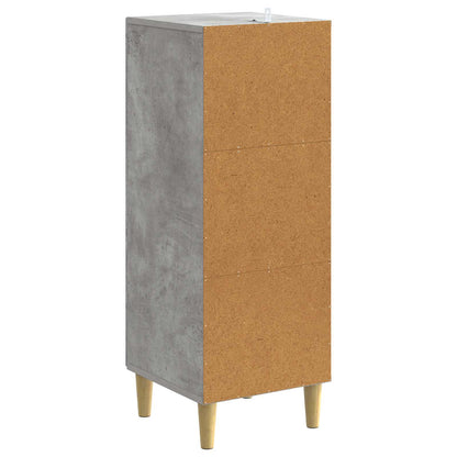 Mobile con Cassetti Grigio Cemento 33 x 34,5 x 90 cm | homemem39