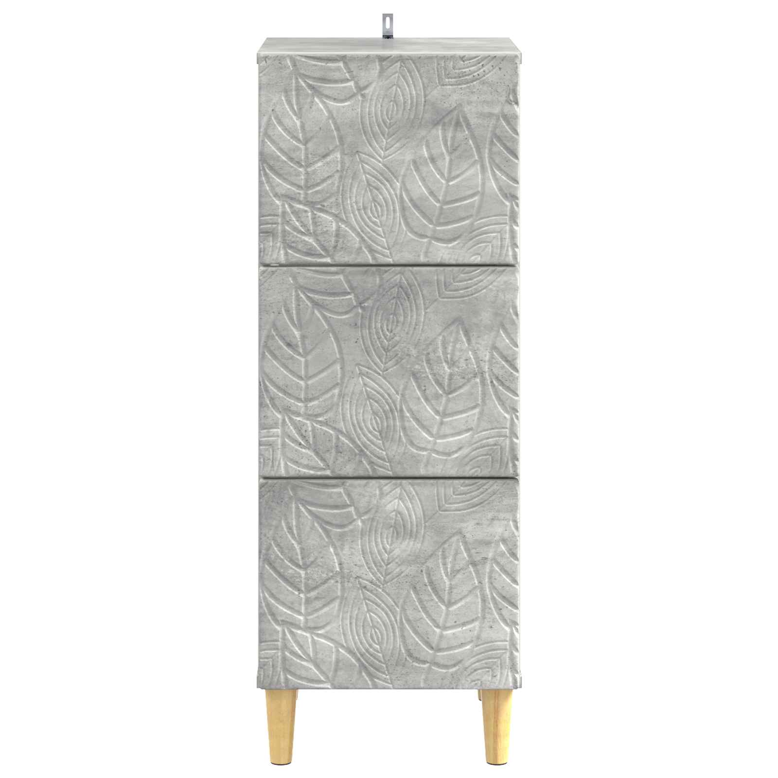 Mobile con Cassetti Grigio Cemento 33 x 34,5 x 90 cm | homemem39